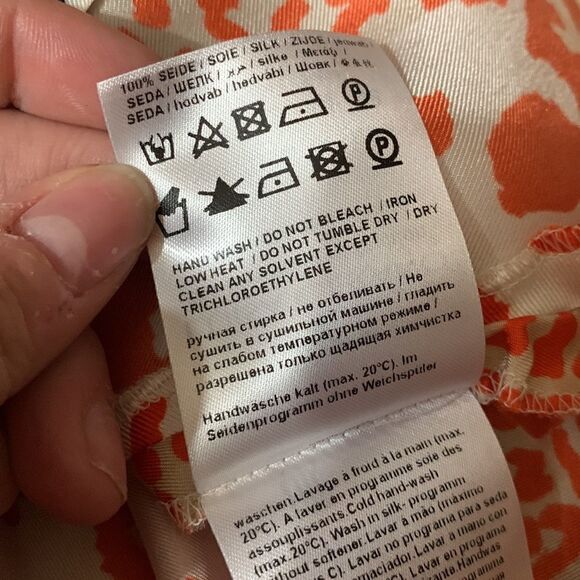 NWT Luisa Cerano Silk Blouse - Picture 10 of 12
